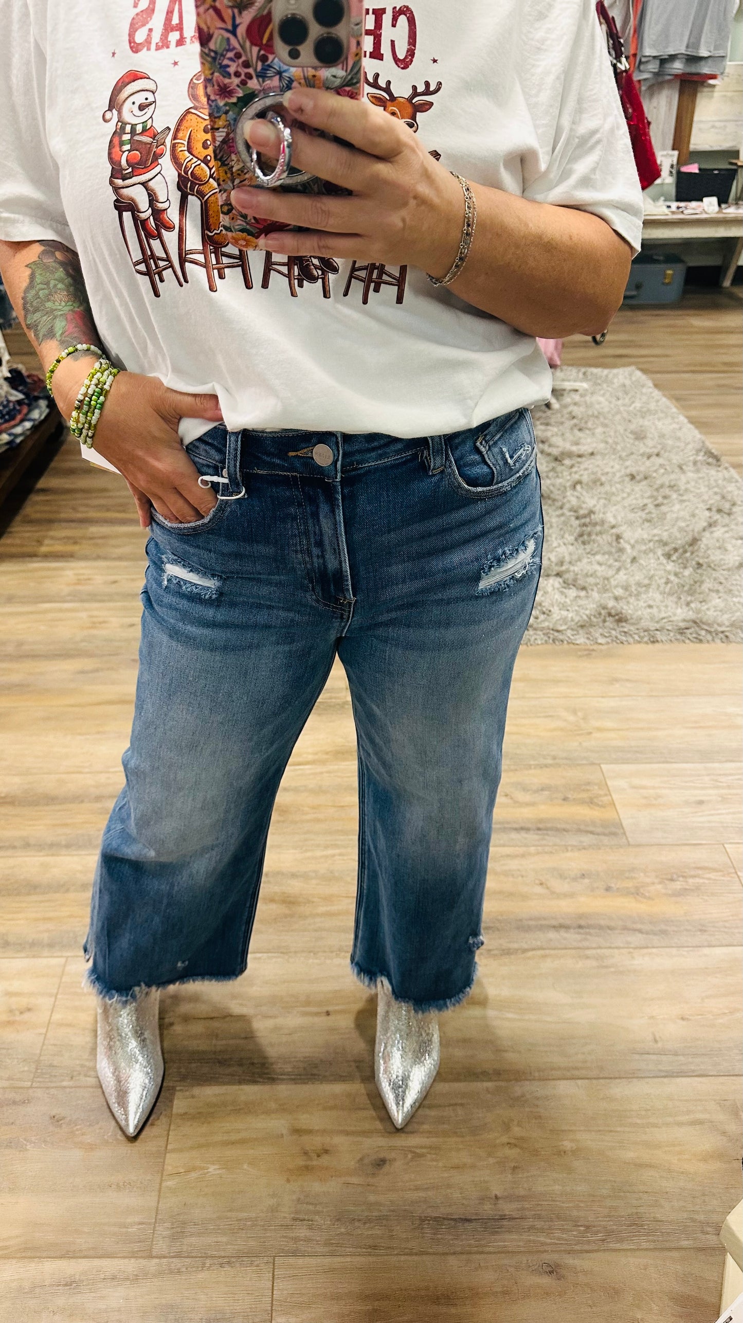 “Blank Space” Risen Jeans