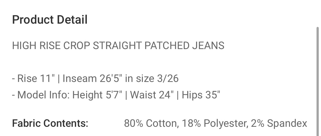 “Everything is Fine” Risen Jeans