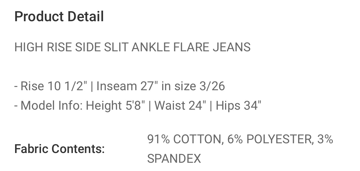 “Blank Space” Risen Jeans