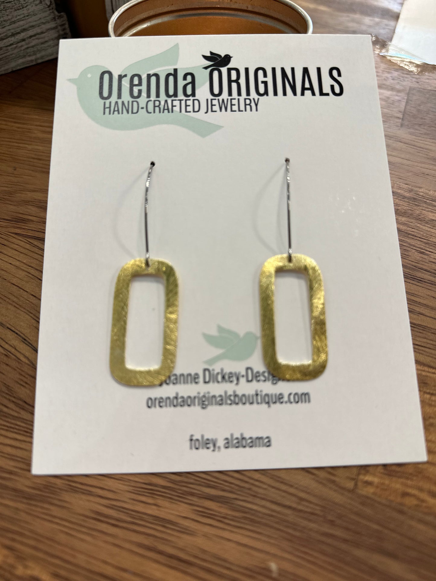 Signature Metal Earrings