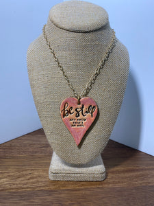 Ceramic Heart Necklace