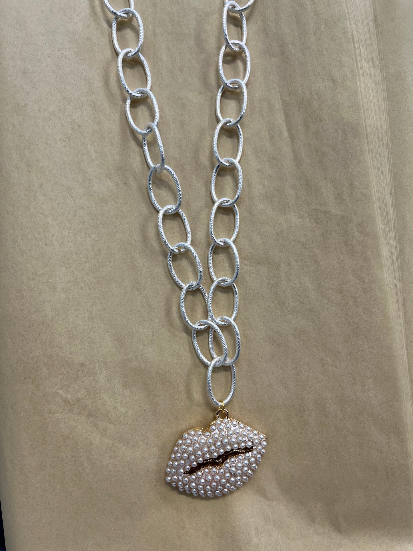 “Puckered Pearls” Necklace
