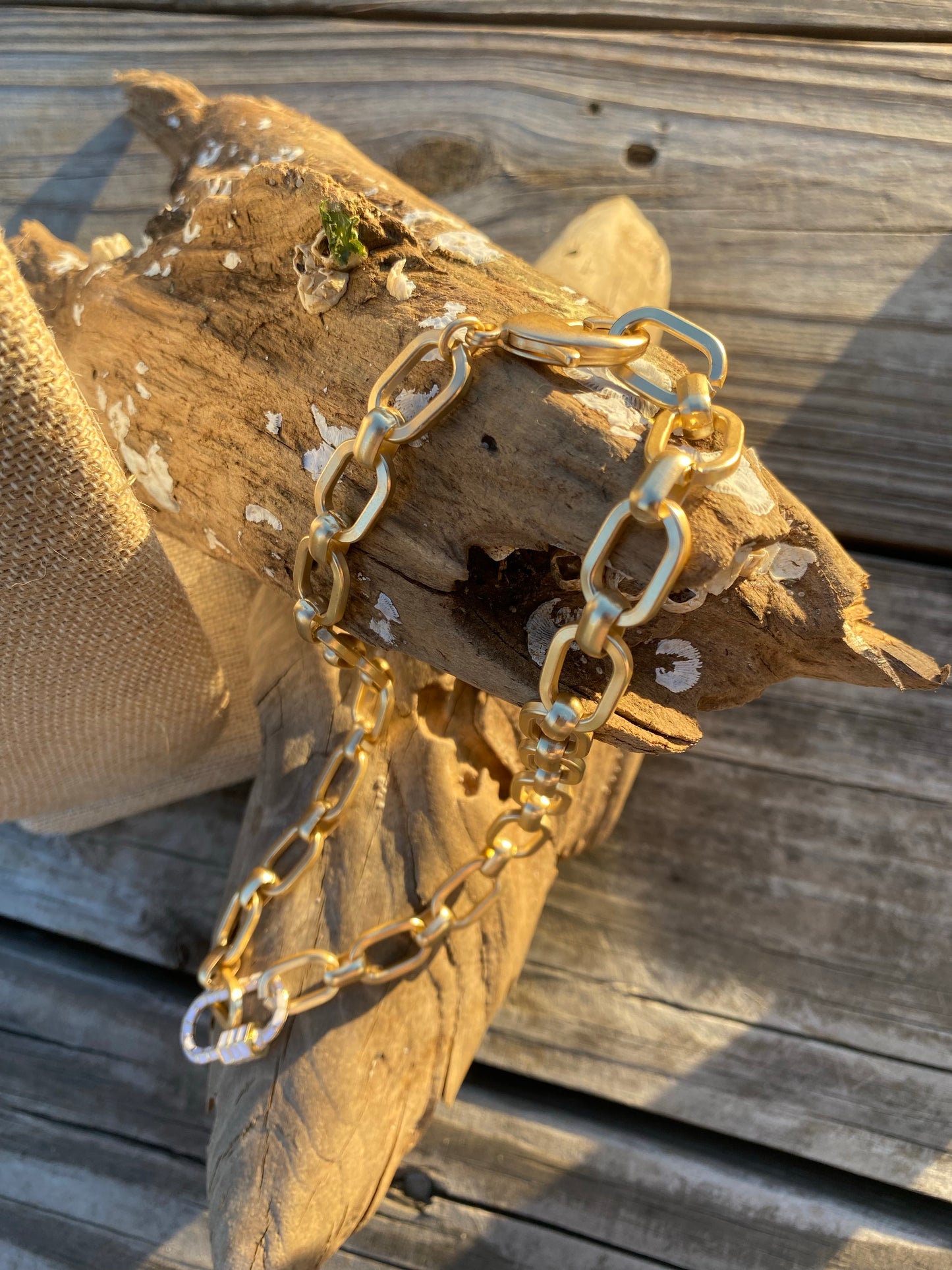 “Darla” Carabiner Necklace