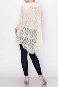 “Romance on the River” Lace Cardigan