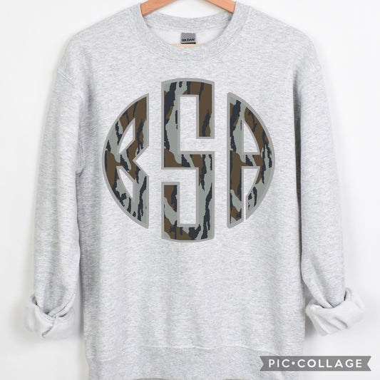 Custom Initial Sweatshirt