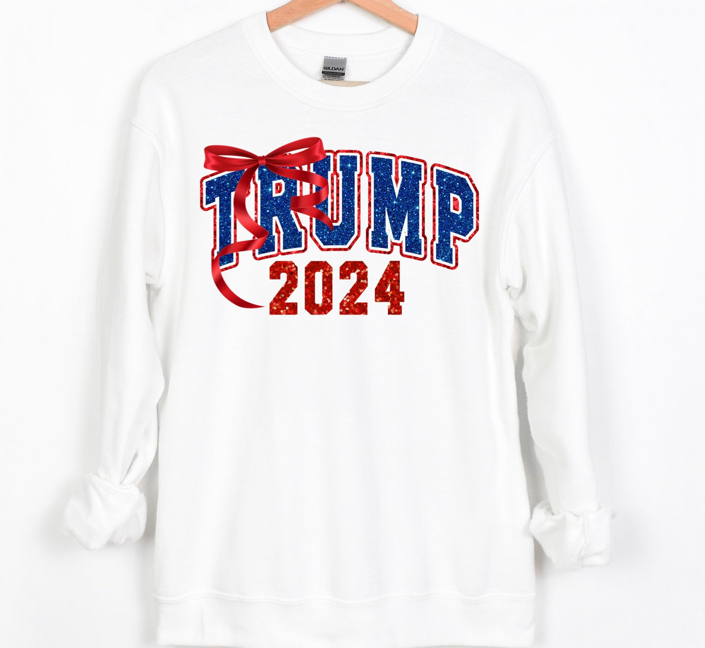 Trump “curly bow” Tee/Sweatshirt