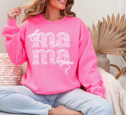 Lace “Mama” Sweatshirt