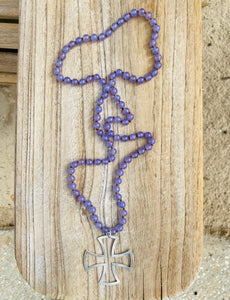 “Oasis” Long Necklace (many colors)