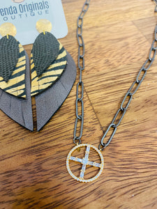 “Peace Wheel” Necklace