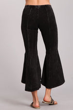 Load image into Gallery viewer, “Cassidy” Hi-Lo Crop-Bell-Flare Pants

