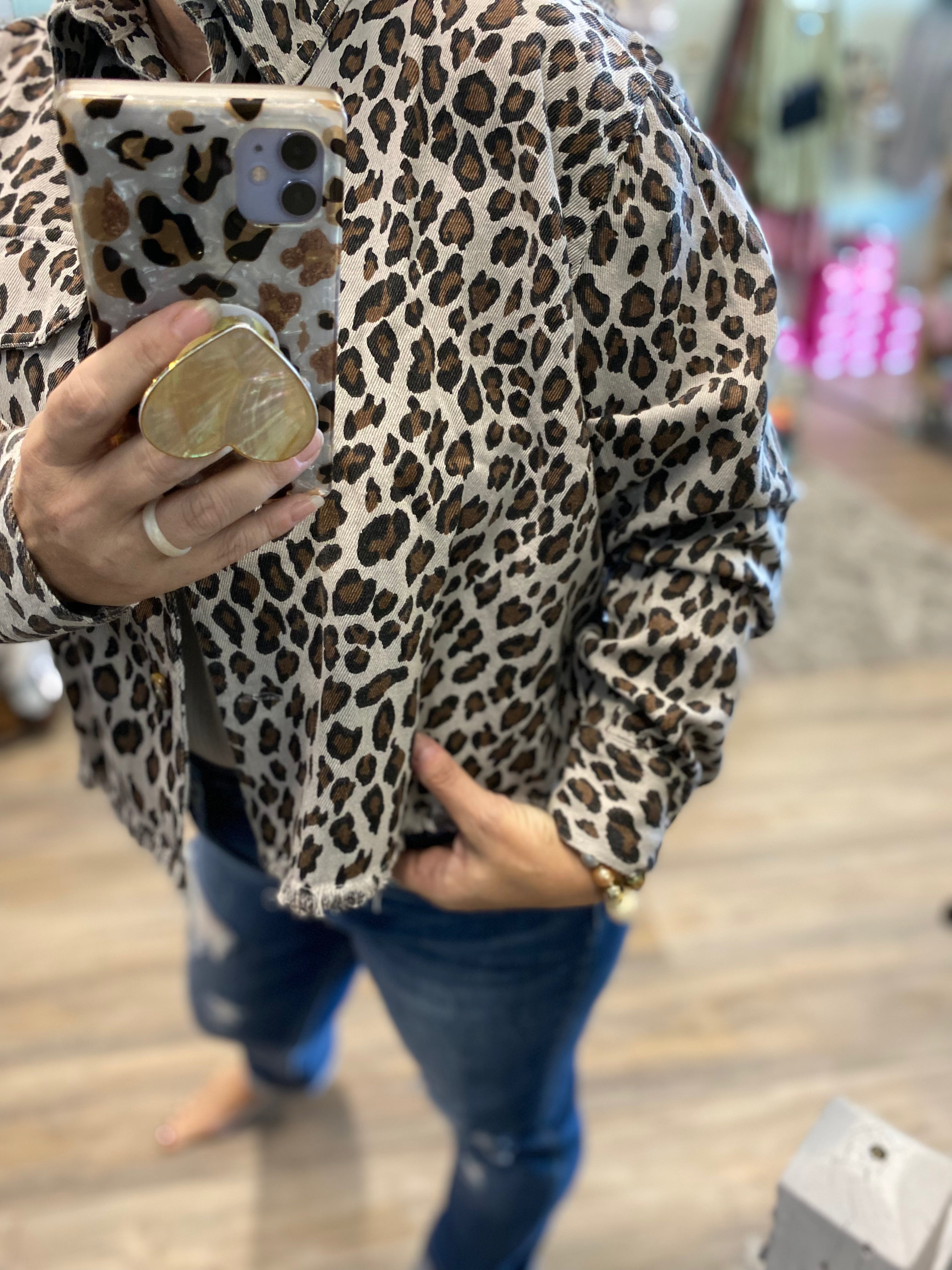 “Wild One Wins” Denim Jacket