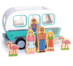 Load image into Gallery viewer, Wood Camper Fam Playset
