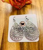 Load image into Gallery viewer, Signature Brushed Metal Earrings (variety)
