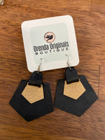 Load image into Gallery viewer, “Loretta” Leather Earrings
