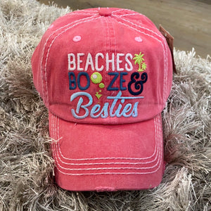 Beachy Ball Caps (variety)