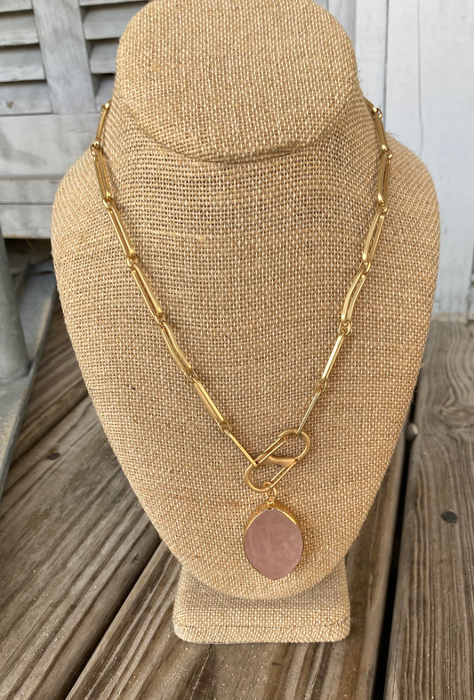 “Oh, Rose” Necklace