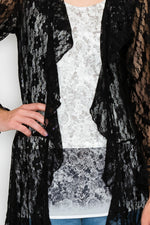 Load image into Gallery viewer, “Romance on the River” Lace Cardigan
