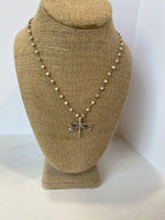 Load image into Gallery viewer, Matte Dragonfly Necklace
