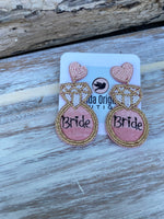 Load image into Gallery viewer, “BRIDE TO BE” EARRINGS
