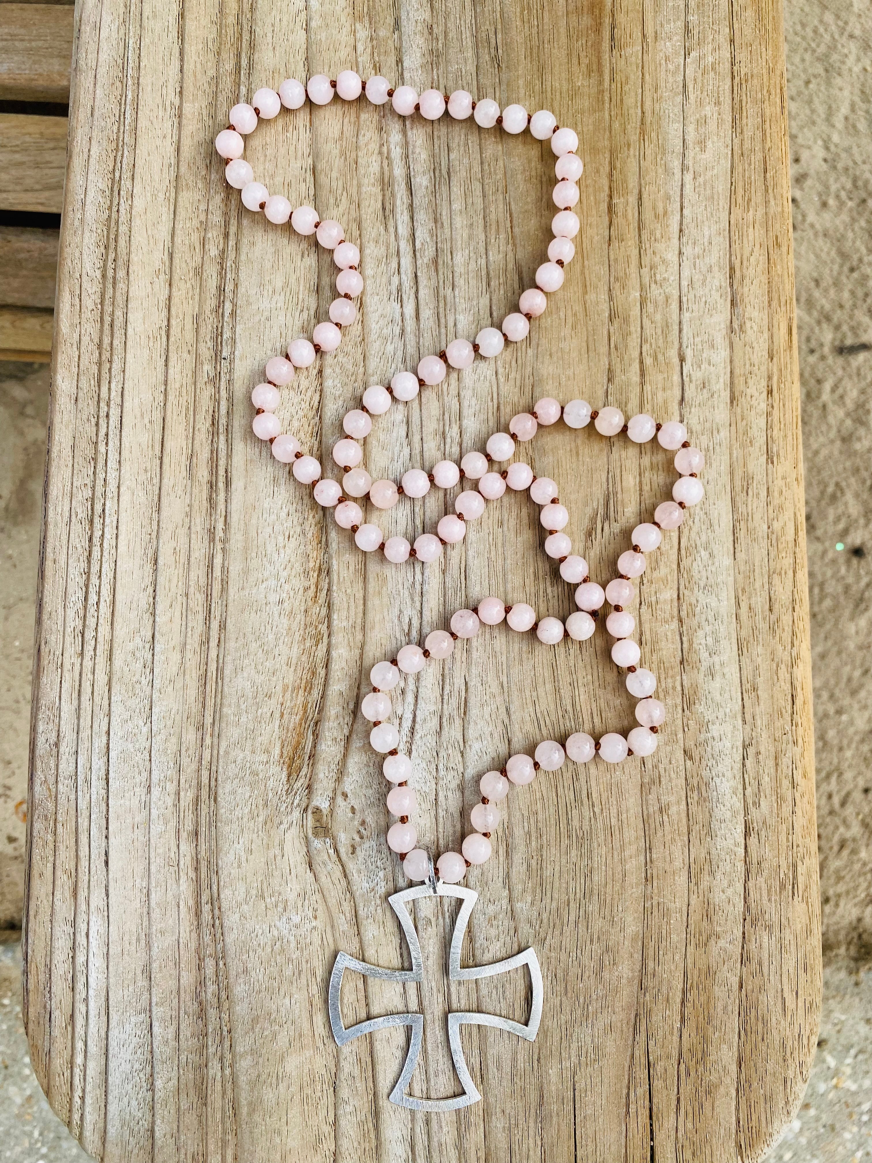 “Oasis” Long Necklace (many colors)
