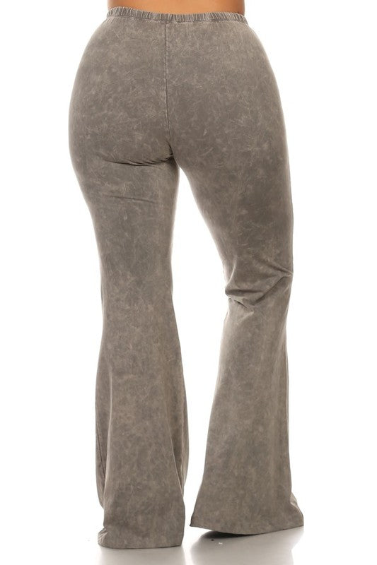 “Farrah” Flare Mineral Wash Pants (many colors)