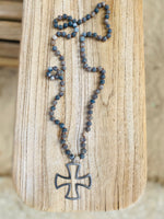Load image into Gallery viewer, “Oasis” Long Necklace (many colors)
