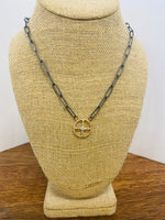 Load image into Gallery viewer, “Peace Wheel” Necklace

