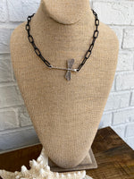 Load image into Gallery viewer, “ Dragonfly On Me” Necklace

