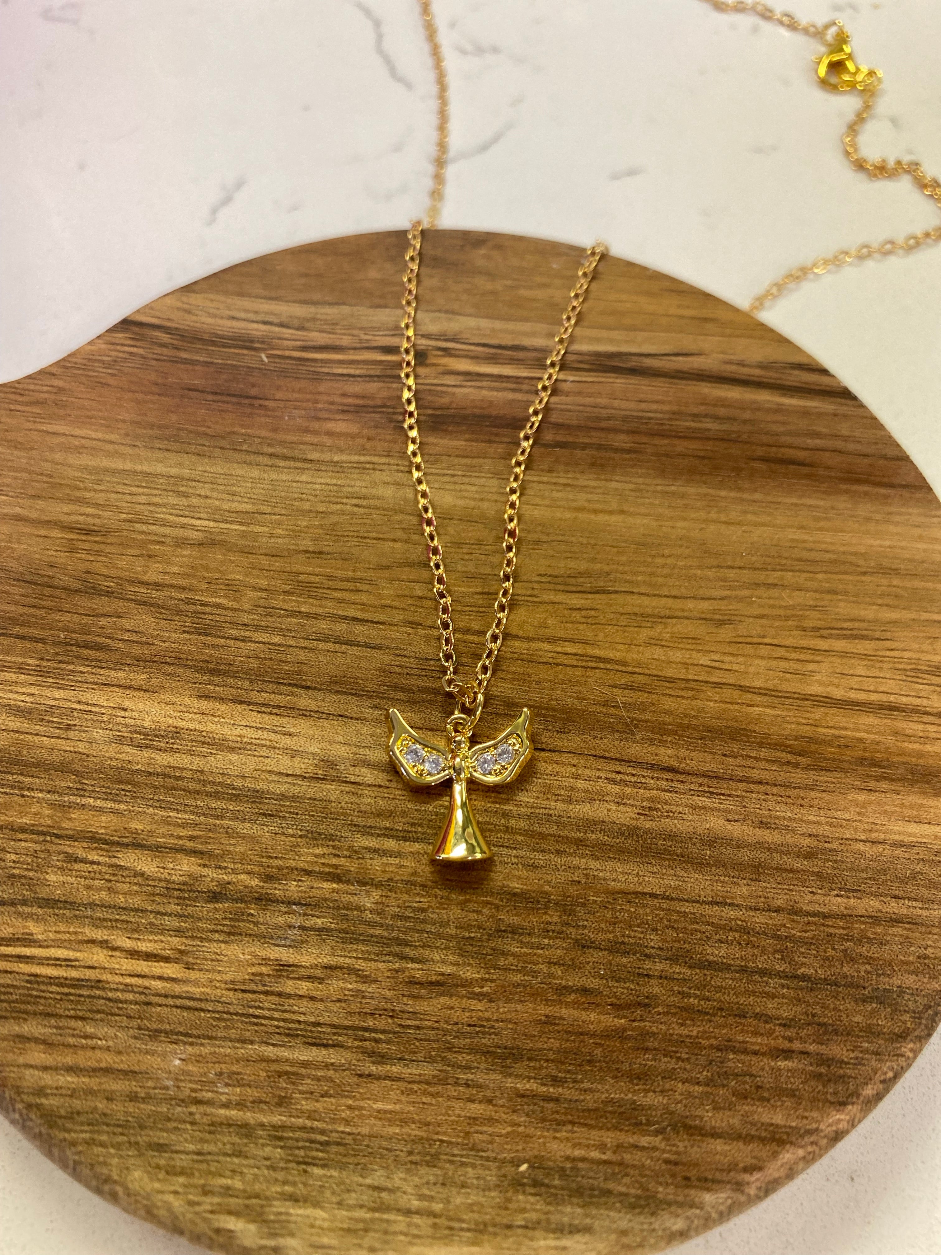“Fly High” Angel Necklace
