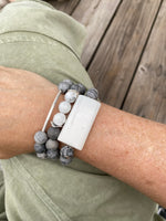 Load image into Gallery viewer, “At The Peak” Bracelet Stack
