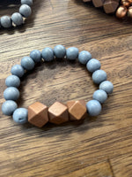 Load image into Gallery viewer, Down South Wood Bead Bracelets
