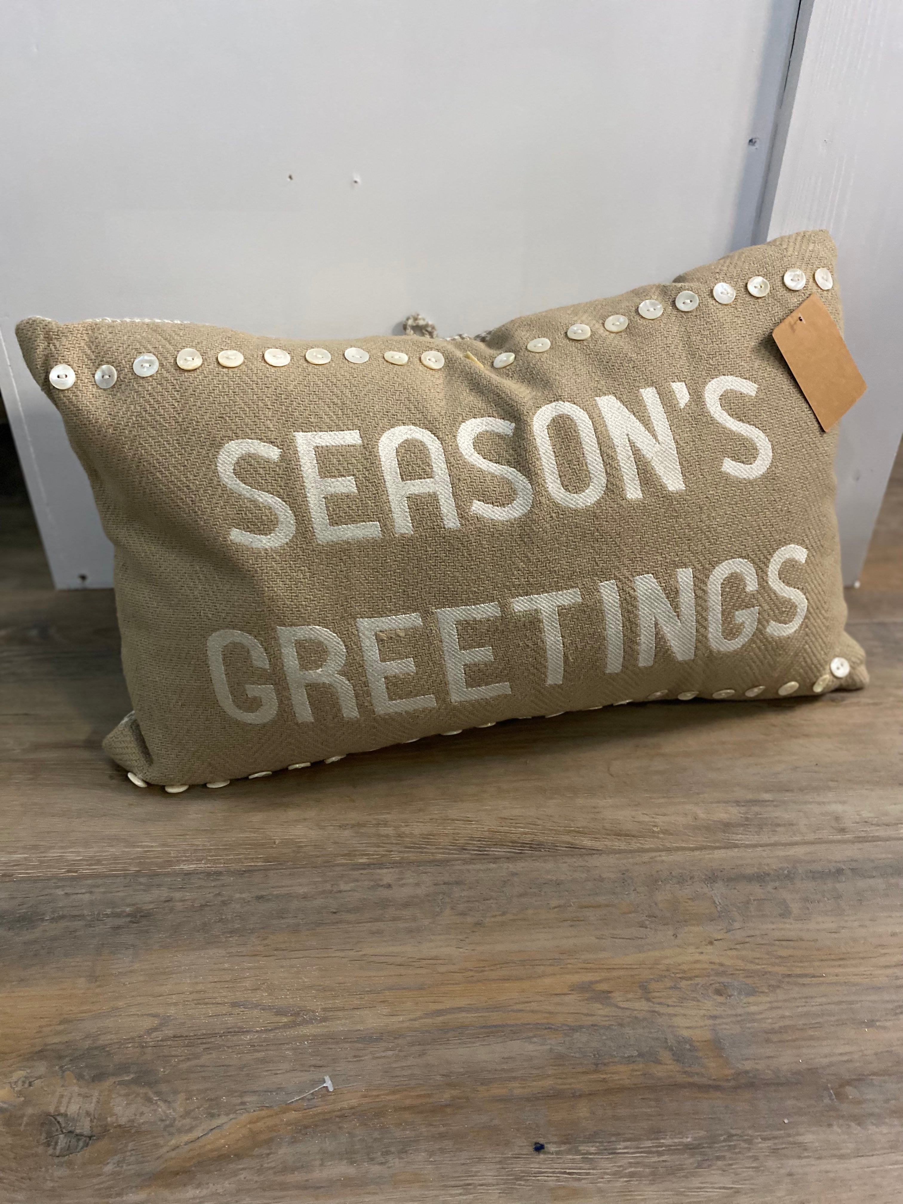 Season’s Greetings Pillow