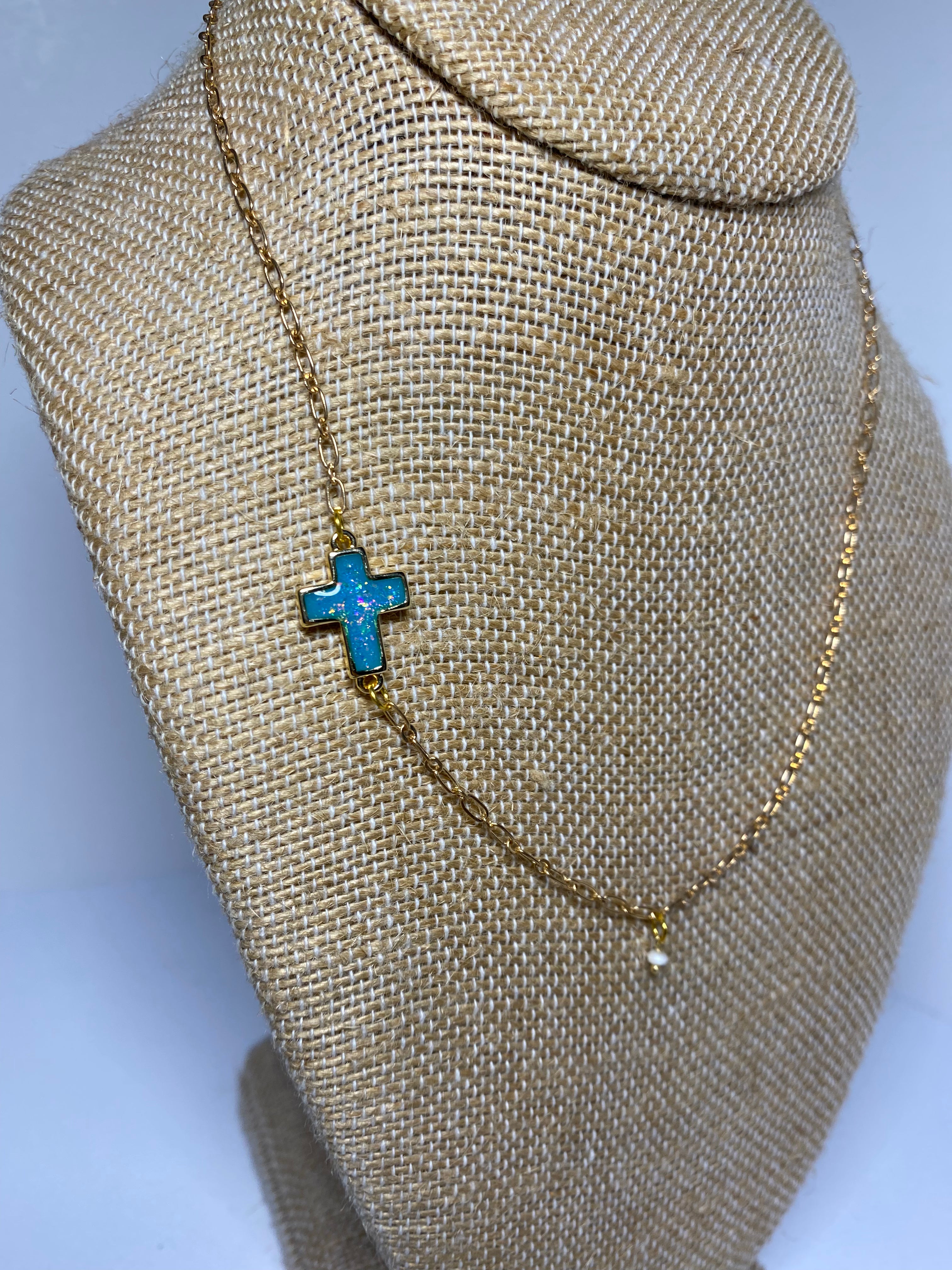 “Don’t Be Blue” Necklace