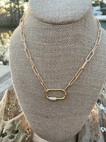 Load image into Gallery viewer, Jumbo Carabiner Necklace
