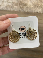 Load image into Gallery viewer, Signature Brushed Metal Earrings (variety)
