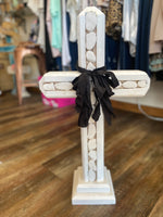 Load image into Gallery viewer, “Solid Rock” Handcrafted Wooden Cross
